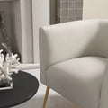 Set of 2 SEYNAR Mid-Century Modern Velvet Round Accent Chairs for Living Room