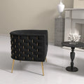 Set of 2 SEYNAR Mid-Century Modern Velvet Round Accent Chairs for Living Room
