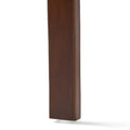 Christopher Knight Home Nelson Rustic Acacia Wood Bench with Cushion