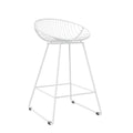 CosmoLiving by Cosmopolitan Ellis 24-Inch Metal Counter Height Bar Stool