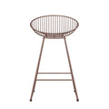 CosmoLiving by Cosmopolitan Ellis 24-Inch Metal Counter Height Bar Stool