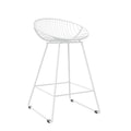 CosmoLiving by Cosmopolitan Ellis 24-Inch Metal Counter Height Bar Stool