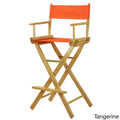 30-Inch Director's Chair with Natural Frame