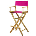 30-Inch Director's Chair with Natural Frame