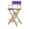 30-Inch Director's Chair with Natural Frame