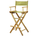 30-Inch Director's Chair with Natural Frame