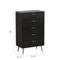 FUFU&GAGA 5-Drawer Chest of Drawers