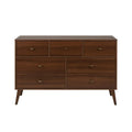 Prepac Milo 7-Drawer Dresser in Mid-Century Modern Style
