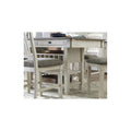 Signature Design by Ashley Bolanburg 7-Piece Counter Height Dining Set in Antique White and Brown