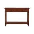 Newborough Antique Tobacco Console Table by Copper Grove