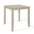 CraftPorch Modern Grey Counter Height Dining Table with Clean Lines
