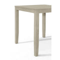 CraftPorch Modern Grey Counter Height Dining Table with Clean Lines