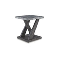 Signature Design by Ashley Bensonale Gray 3-Piece Table Set - Dimensions: 48W x 24D x 18H