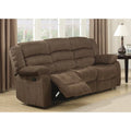 Bill Contemporary Brown Reclining Living Room Set - 2 Pieces