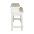 Distressed White 4-Piece Modern Farmhouse Flea Market Set