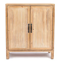 Farmhouse Style 2-Door Storage Cabinet with Shelves – Perfect for Living Room, Kitchen, or Entryway
