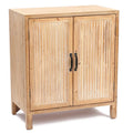 Farmhouse Style 2-Door Storage Cabinet with Shelves – Perfect for Living Room, Kitchen, or Entryway