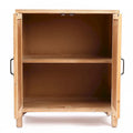 Farmhouse Style 2-Door Storage Cabinet with Shelves – Perfect for Living Room, Kitchen, or Entryway