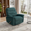 ProLounger Beck Space-Saving Medium Blue Microfiber Recliner