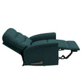 ProLounger Beck Space-Saving Medium Blue Microfiber Recliner