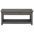 Freedan Rectangular Lift-Top Coffee Table - Dimensions: 44"W x 20"D x 19"H