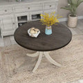 Joyfair Farmhouse 47-Inch White Wood Dining Table by Furniture of America