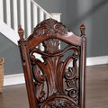 Abeena Set of 2 Traditional Cherry Solid Wood Side Chairs by Furniture of America