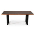 Modrest Taylor Contemporary Live Edge Wooden Dining Table