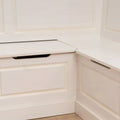 Josie White Corner Dining Nook