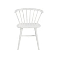 Signature Design by Ashley Grannen White Solid Wood Dining Chair Set (2 Chairs) - Dimensions: 22W x 21D x 30H