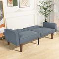 Convertible Memory Foam Futon Sofa Bed - Foldable Daybed Loveseat Sleeper