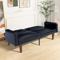 Convertible Memory Foam Futon Sofa Bed - Foldable Daybed Loveseat Sleeper