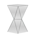 Rebecca Modern Multi-Angle Mirrored Side Table