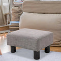 Copper Grove Chaparro Contemporary Linen Footrest Ottoman