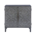 Chanters Solid Wood 2-Door Decorative Cabinet