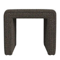 HomePop Contemporary Channel-Designed Ottoman