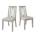 CraftPorch Modern Wooden Dining Chair Set (2 Pieces) - N/A