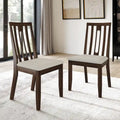 CraftPorch Modern Wooden Dining Chair Set (2 Pieces) - N/A