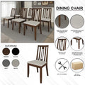 CraftPorch Modern Wooden Dining Chair Set (2 Pieces) - N/A