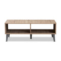 Baxton Studio Mid-Century Modern Brown Coffee Table