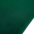 Adeco Velvet Footrest Bench with Metal Legs - Stylish Bed End Stool and Dressing Chair