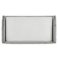 iNSPIRE Q Modern Chareau Glam Grey Velvet Daybed