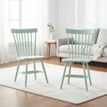 Set of 2 Venice Solid Wood Spindle Dining Chairs by Simple Living