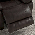 Overstuffed Arm and Back Manual Recliner Chair