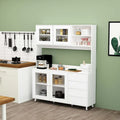 Multi-Functional Sideboard: Wine and Tea Cabinet, Kitchen Cupboard, Buffet Storage