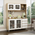 Multi-Functional Sideboard: Wine and Tea Cabinet, Kitchen Cupboard, Buffet Storage