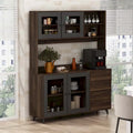 Multi-Functional Sideboard: Wine and Tea Cabinet, Kitchen Cupboard, Buffet Storage