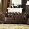 iNSPIRE Q Artisan Knightsbridge Tufted Chesterfield Loveseat
