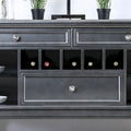 60-Inch Mora Glam Wood Buffet and Sideboard by Furniture of America