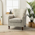HULALA HOME Samouel Contemporary Floral Wingback Armchair